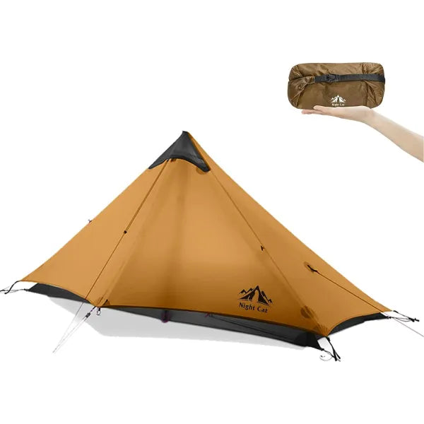 Night Cat 1 Person Ultra Lightweight Backpacking Tent