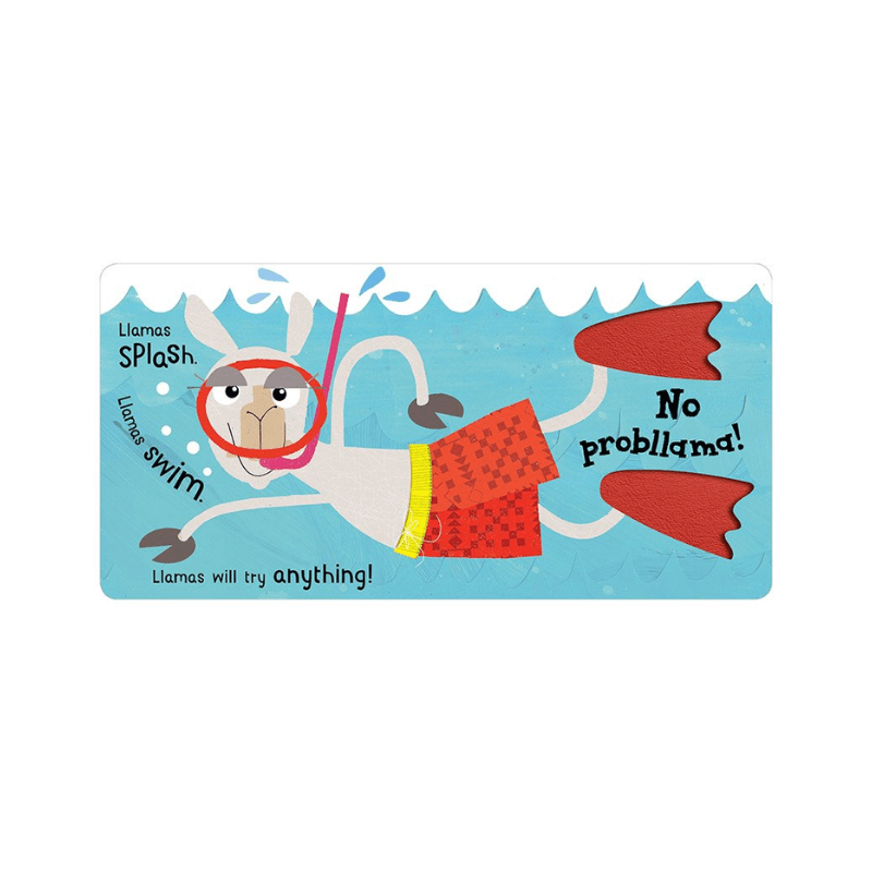 No Prob Llama Touch And Feel Baby Book