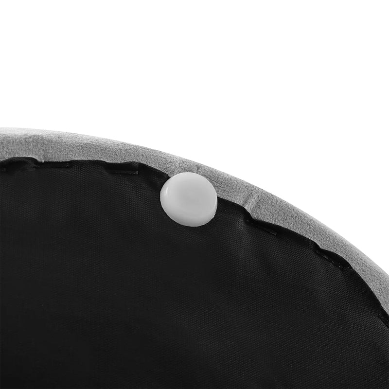 Nordic Velvet Mushroom Footstool - Soft Cushion Stool for Living Room & Bedroom