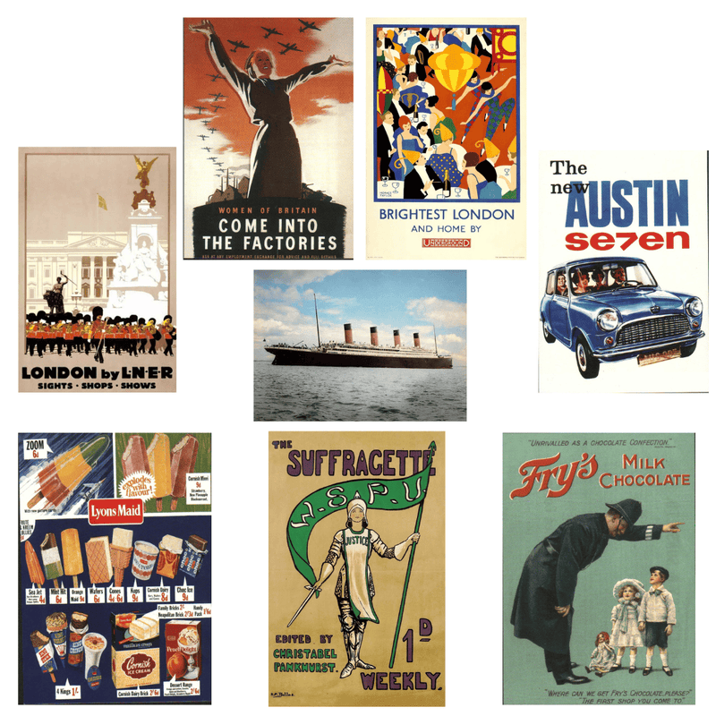 Nostalgic Postcard Pack