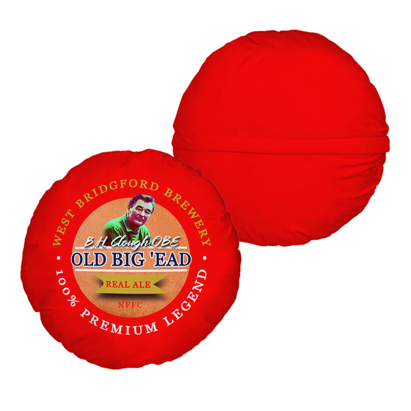 Nottingham Clough - Football Legends - Circle Cushion 14"
