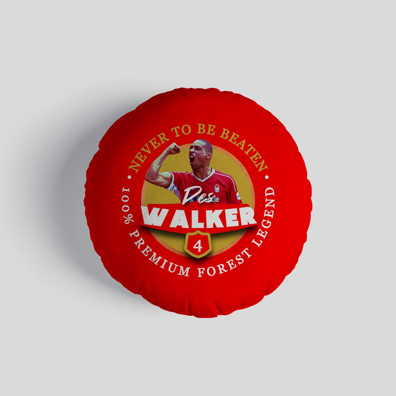 Nottingham Walker - Football Legends - Circle Cushion 14"