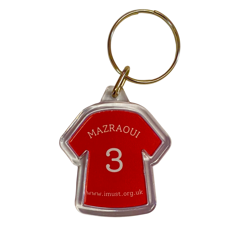 Noussair Mazraoui Player Keyring