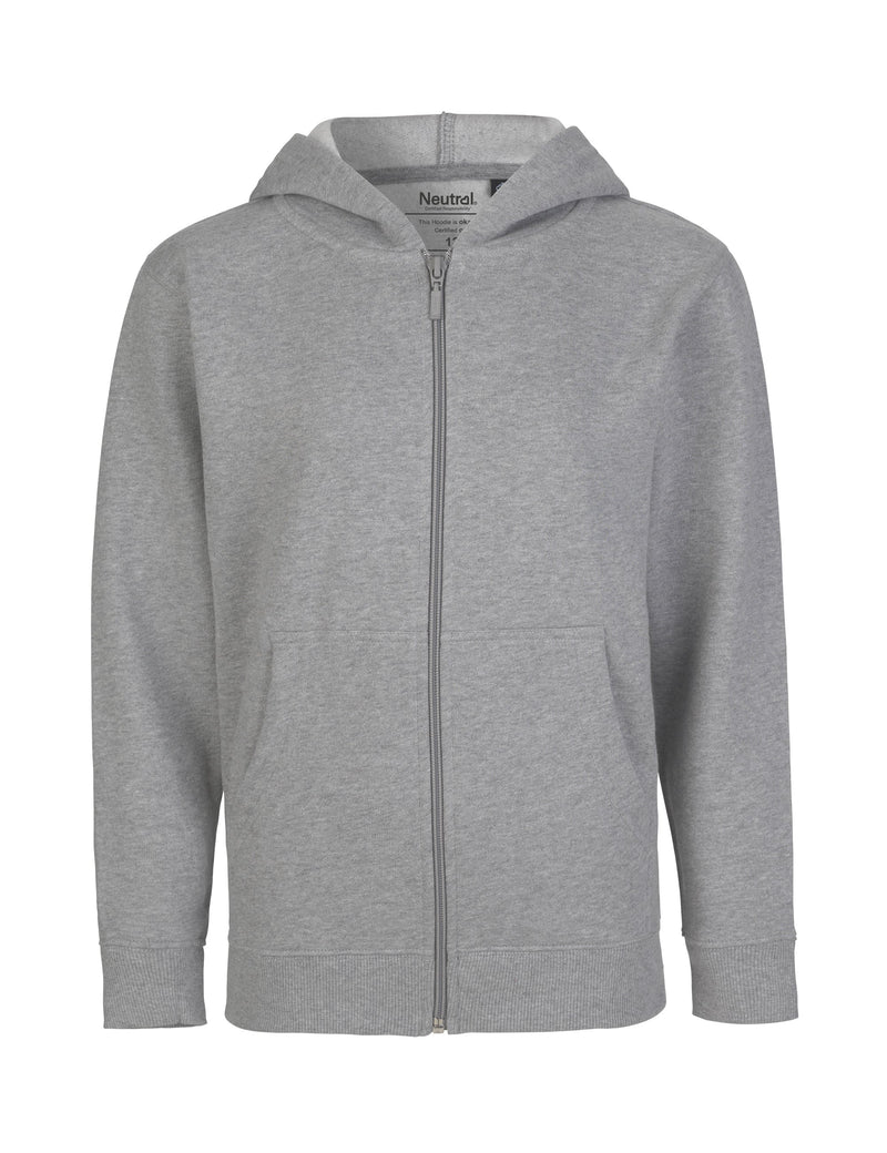 Fairtrade Organic Kids Zipped Hoodie