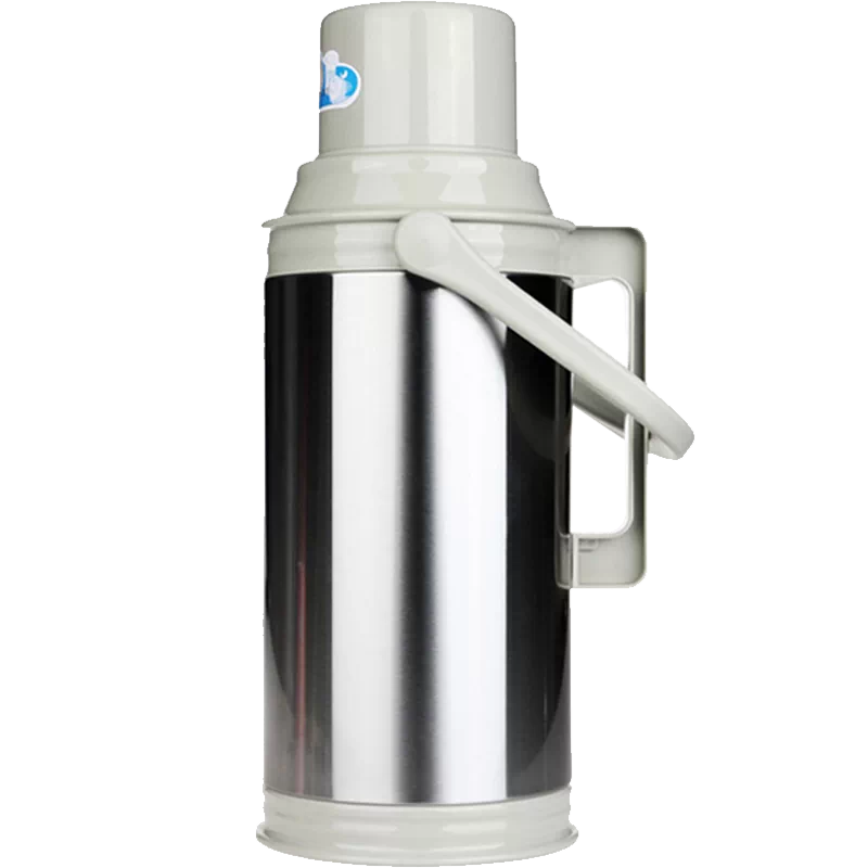 3.2L Large Vacuum Insulated Thermos Flask Jug | Glass Lined | Handle & Pouring Spout | Hot & Cold Drinks