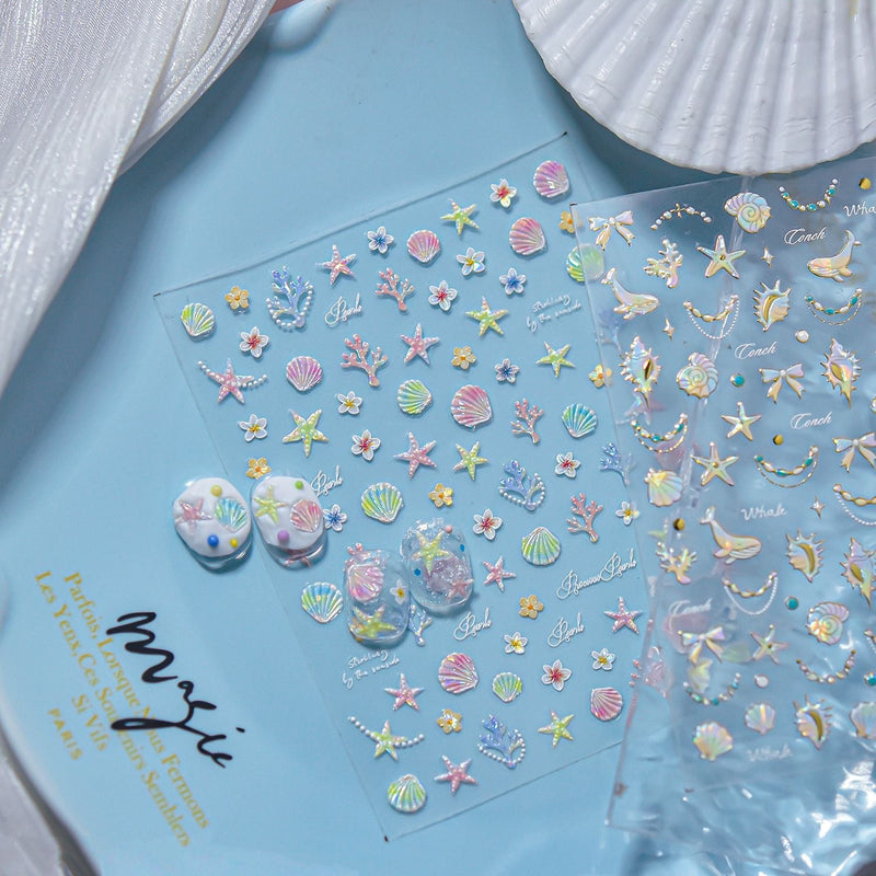 Hello Claws | Under The Sea Nail Deco Sticker