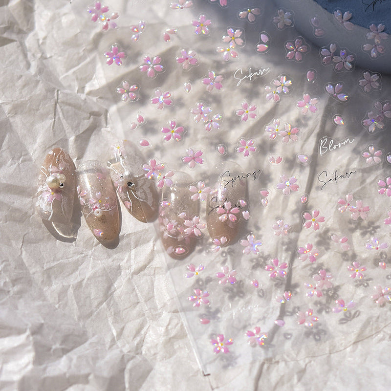 Hello Claws | Pink Cherry Blossom Nail Deco Sticker