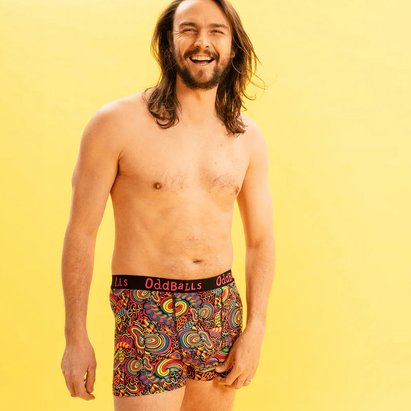 Mens Cotton Boxer Shorts - Soft & Comfortable Everyday Underwear