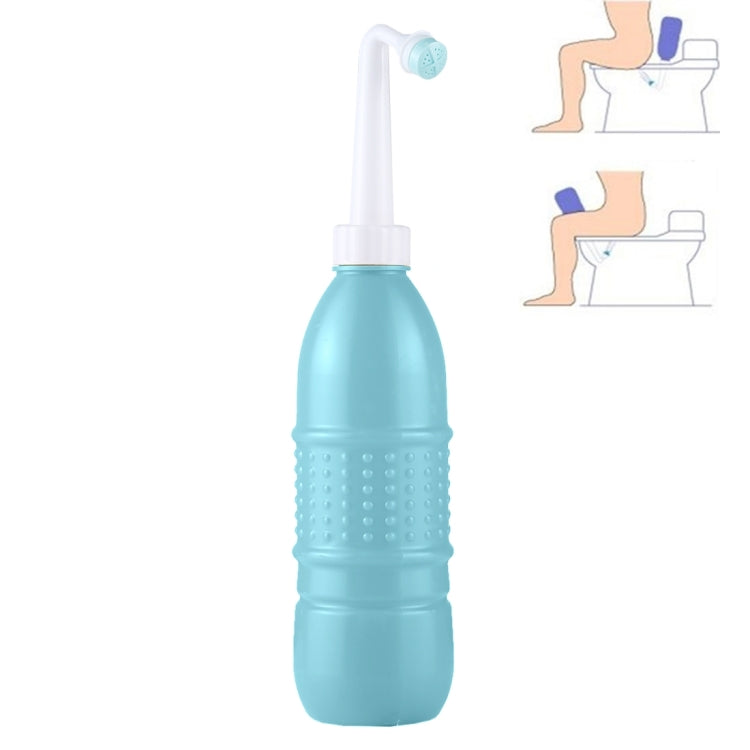 MDT-002 500ml Portable Handheld Travel Bidet Women Vaginal Washing Sprayer, (Blue), (Dark Blue)