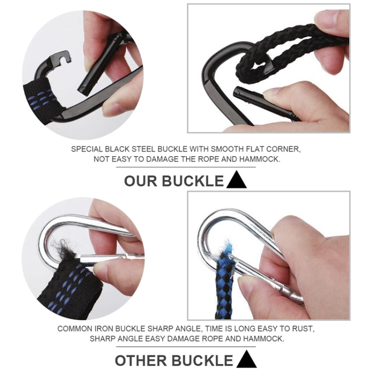 Portable Outdoor Camping Full-automatic Nylon Parachute Hammock with Mosquito Nets, Size : 250 x 120cm, 250x120cm Army Green