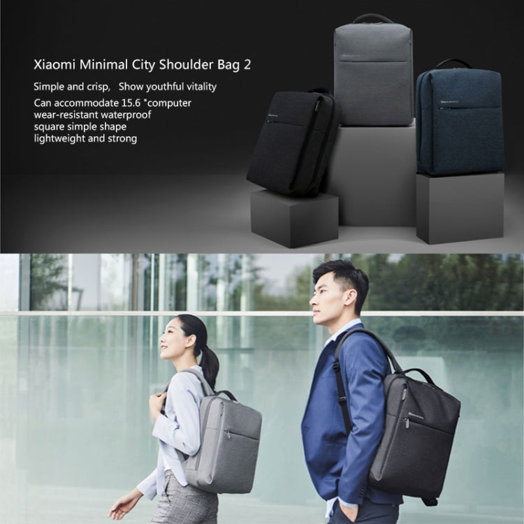 Original Xiaomi Waterproof Simple Backpack Laptop Bag for 15.6 inch Laptop, For 15.6 inch