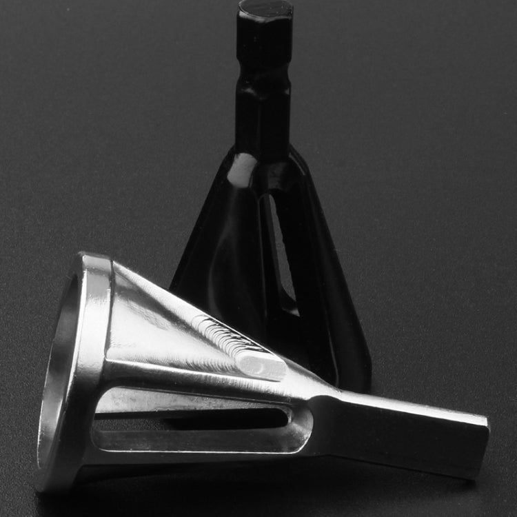 Chamfer Stainless Steel Deburring External Chamfer Tool Triangle Handle Six-slot Chamfer, Six-slot Chamfer (Black), Six-slot Chamfer (Silver)
