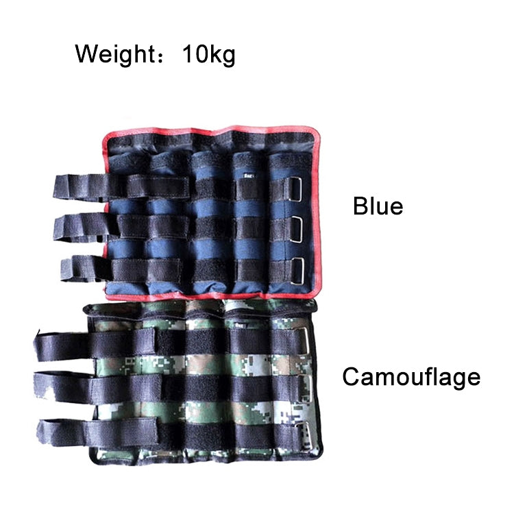 A Pair of Selling Fitness Loading Equipment Ankle Weights Gaiter Sandbags, Adjustable Invisible Running Sports Sandbags, Weight: 10kg, Weight: 10kg