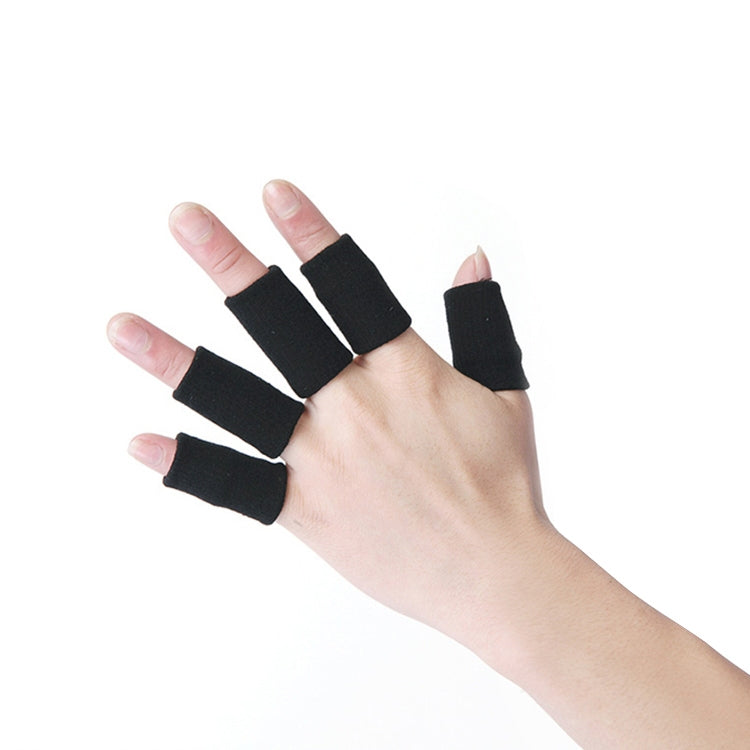 5 in 1 Nylon Movement Protector Finger Sleeve, 5 in 1 Nylon Finger Sleeve(Black)