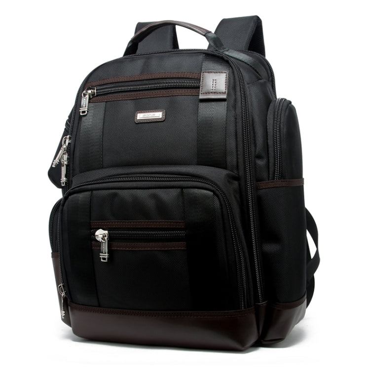 Bopai 11-85301 15.6 inch Large Capacity Multi-layer Zipper Bag Design Breathable Laptop Backpack, Size: 35 x 20 x 43cm, 11-85301
