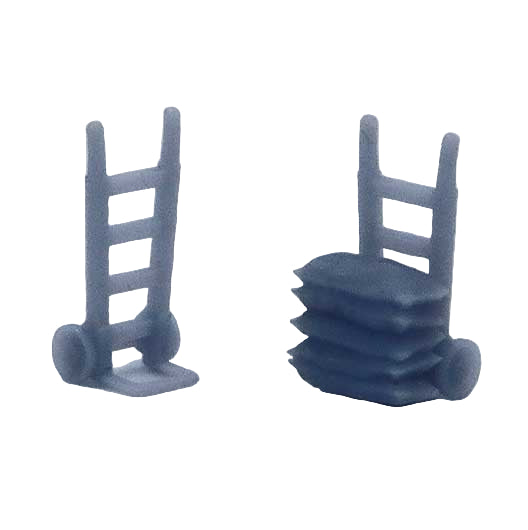 OO Scale Ready to Paint Sack Truck (2 pack)