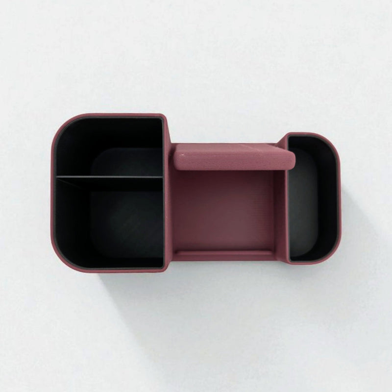 Dual-Tone Office Organiser with Phone Stand