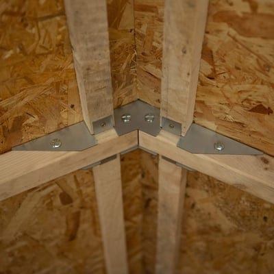 4LIFE Overlap Pressure Treated 8ft x 6ft Apex Shed