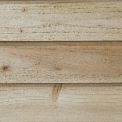 4LIFE Overlap Pressure Treated 4ft x 3ft Apex Shed - No Window