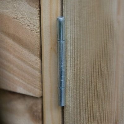 4LIFE Overlap Pressure Treated 6ft x 4ft Apex Shed - No Window