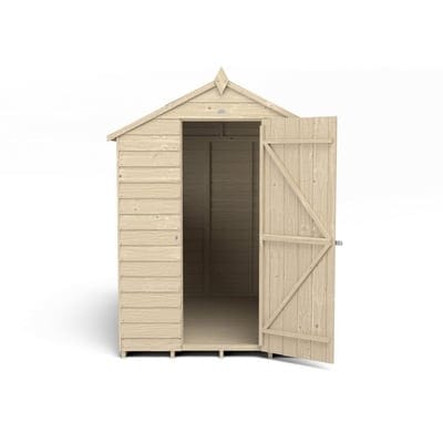 4LIFE Overlap Pressure Treated 7ft x 5ft Apex Shed