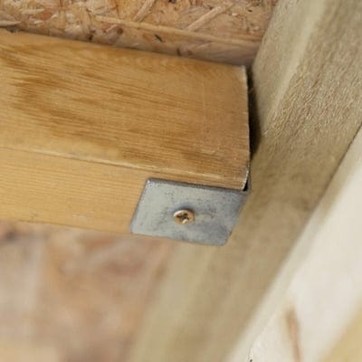 4LIFE Overlap Pressure Treated Pent Shed - All Sizes