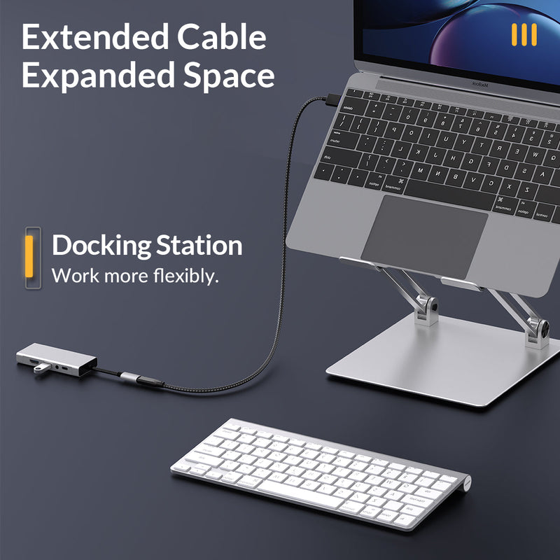 ORICO USB-C L-Shaped 3.2 Gen2 20GBps High-speed Extension Cable