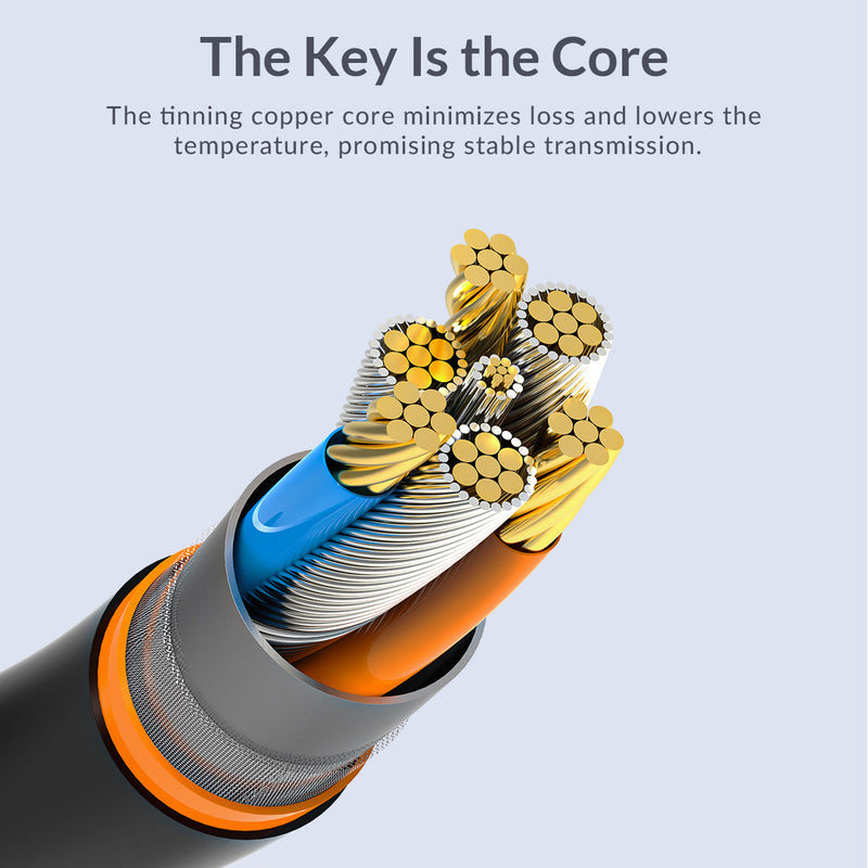 ORICO USB-C L-Shaped 3.2 Gen2 20GBps High-speed Extension Cable