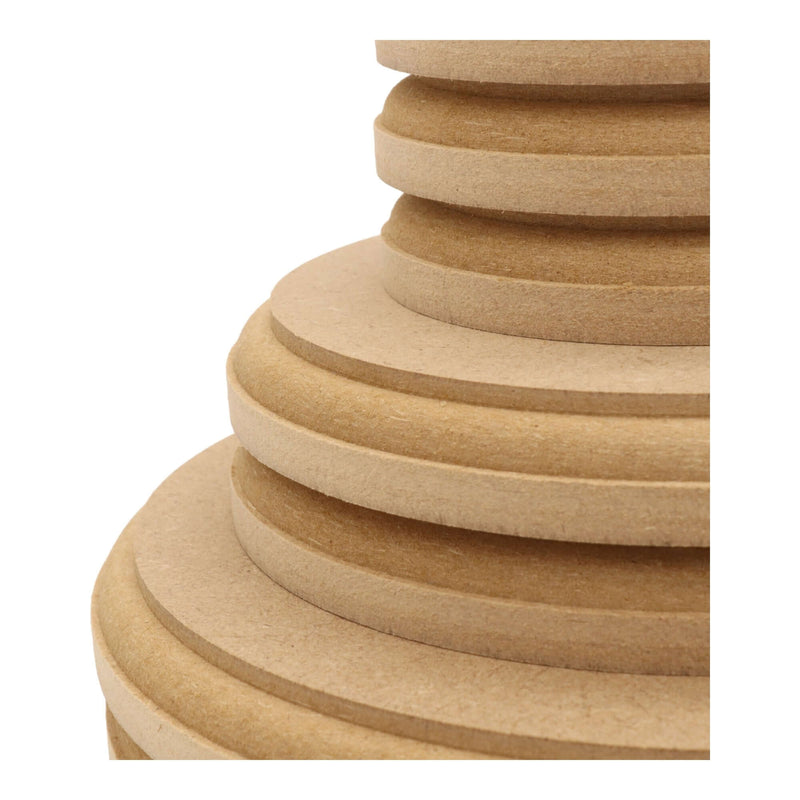 MDF Circle Shape - Ovolo Edge