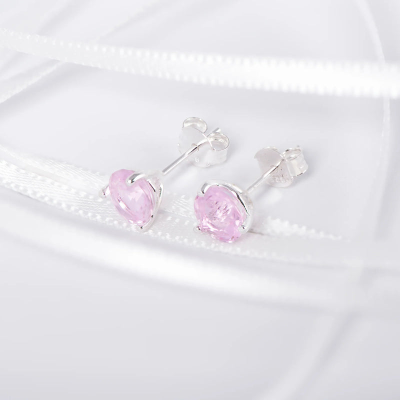 October Birthstone Stud Earrings