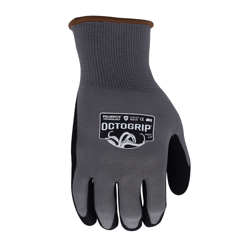 Octogrip PW974 Breathable Dexterous Nitrile Coated Palm Work Glove