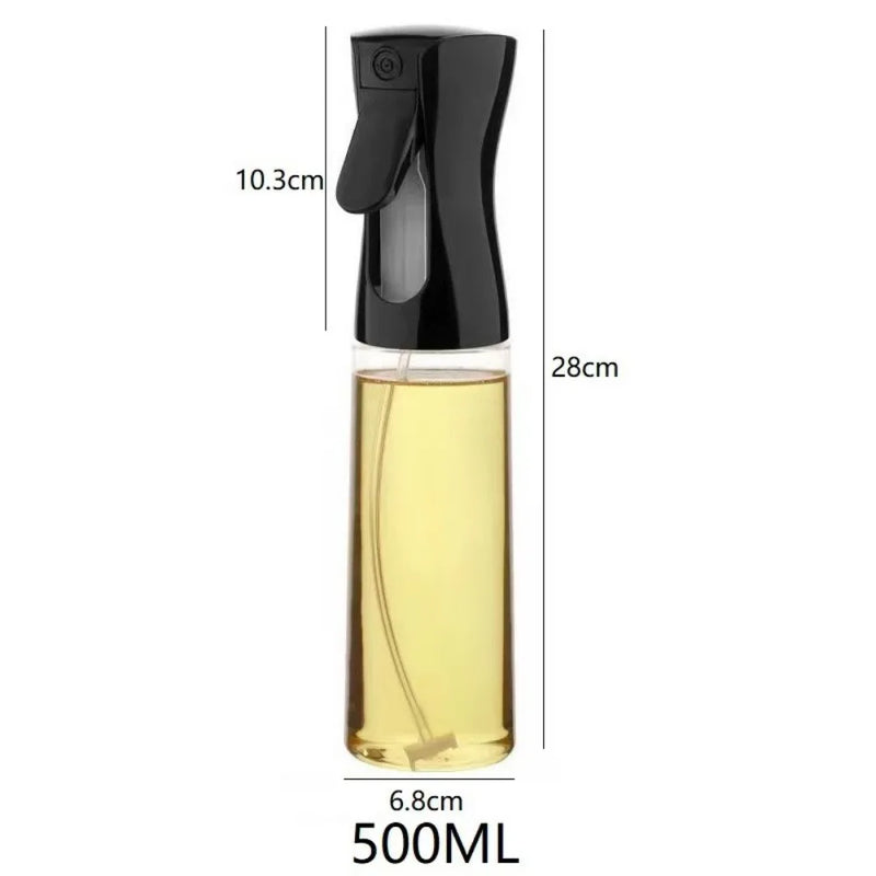 Oil Spray for Cooking - Reusable Olive Oil Dispenser Bottle Mist Sprayer Accessory for Kitchen