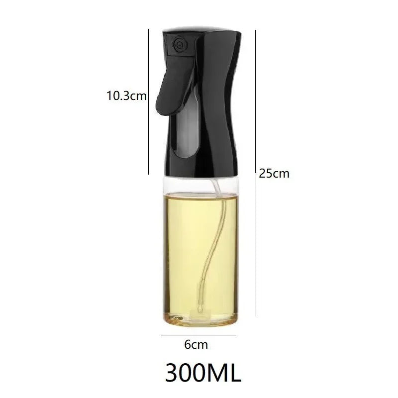 Oil Spray for Cooking - Reusable Olive Oil Dispenser Bottle Mist Sprayer Accessory for Kitchen