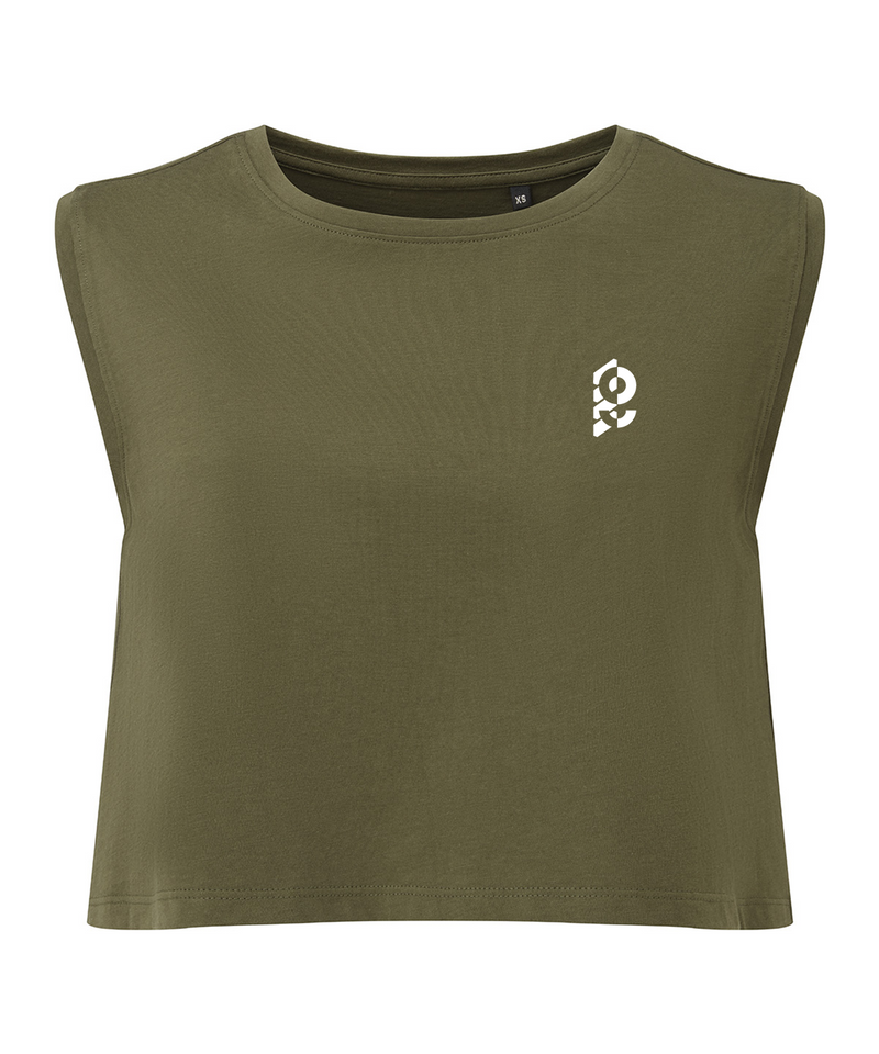 Ravar - Womens Cropped Performance Tank Top