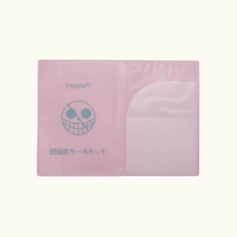 One Piece Donquixote Pirates Pink Passport Cover