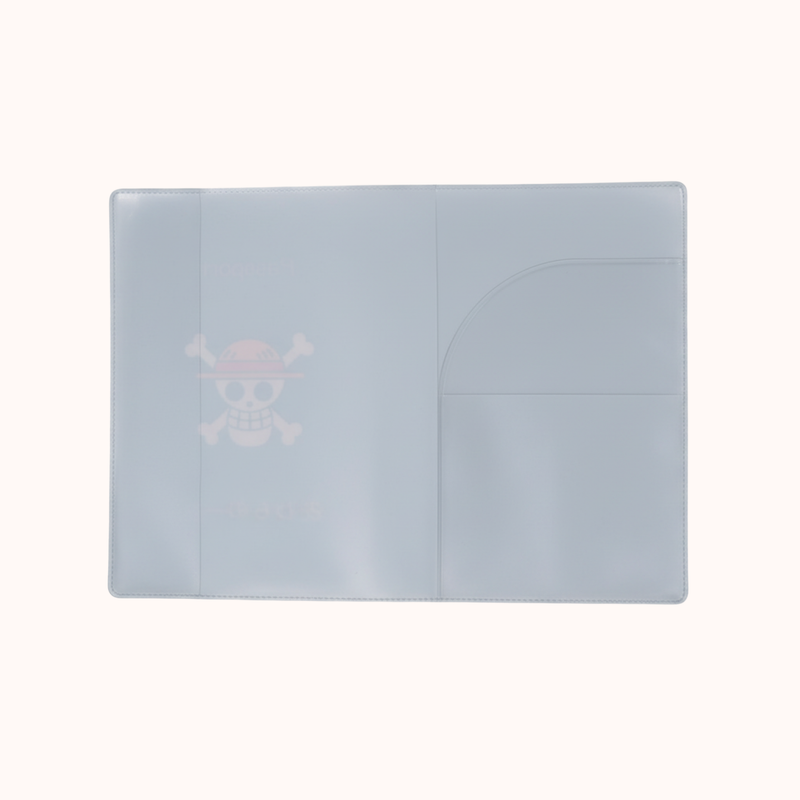 One Piece Straw Hat Pirates Black Passport Cover