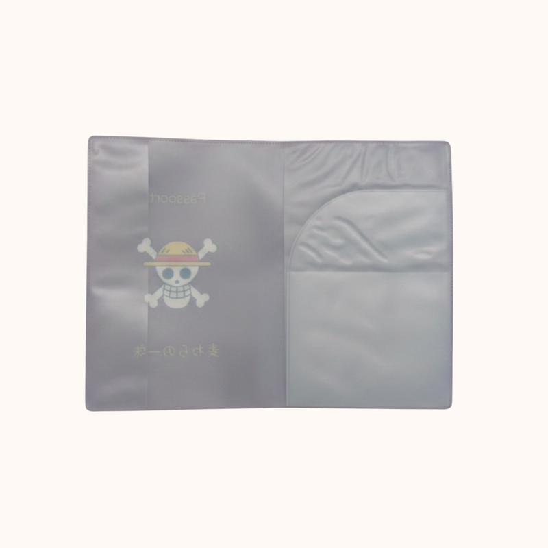 One Piece Straw Hat Pirates Red Passport Cover