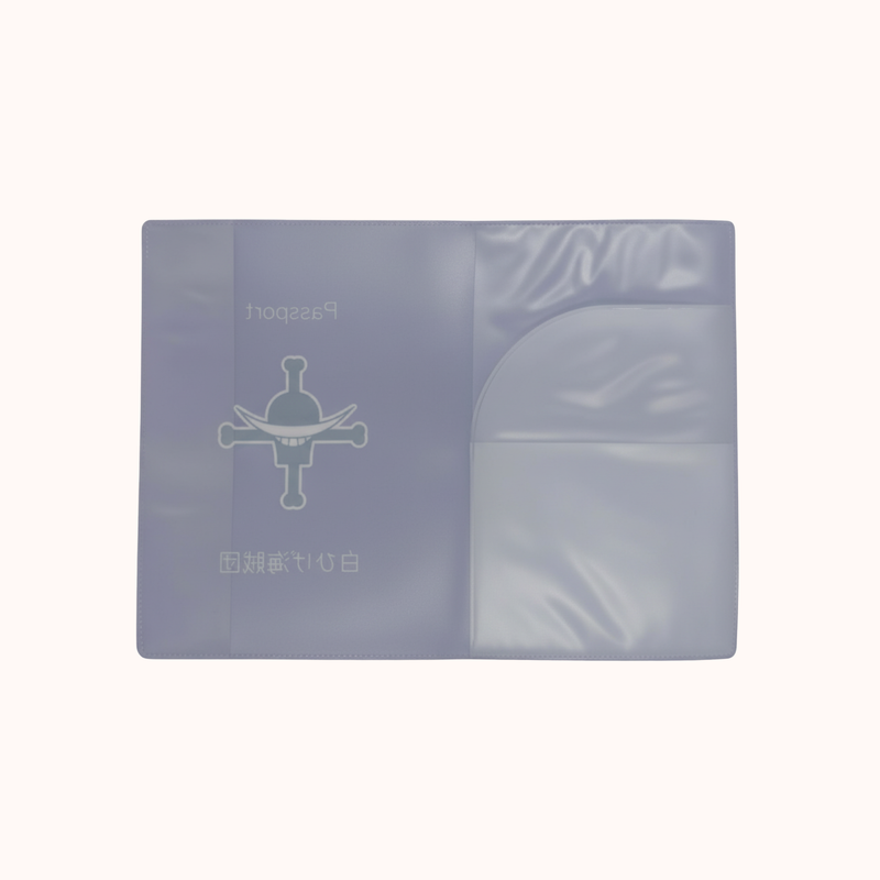 One Piece Whitebeard Pirates Purple Passport Cover