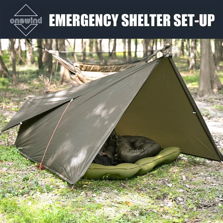 Onewind 6M Camping Windscreen/ Windblocker (With or Without Poles)