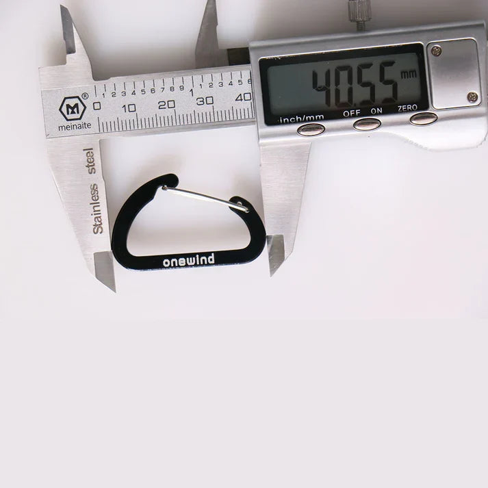 Onewind Aluminium Carabiner Quickdraws (10 Pack)
