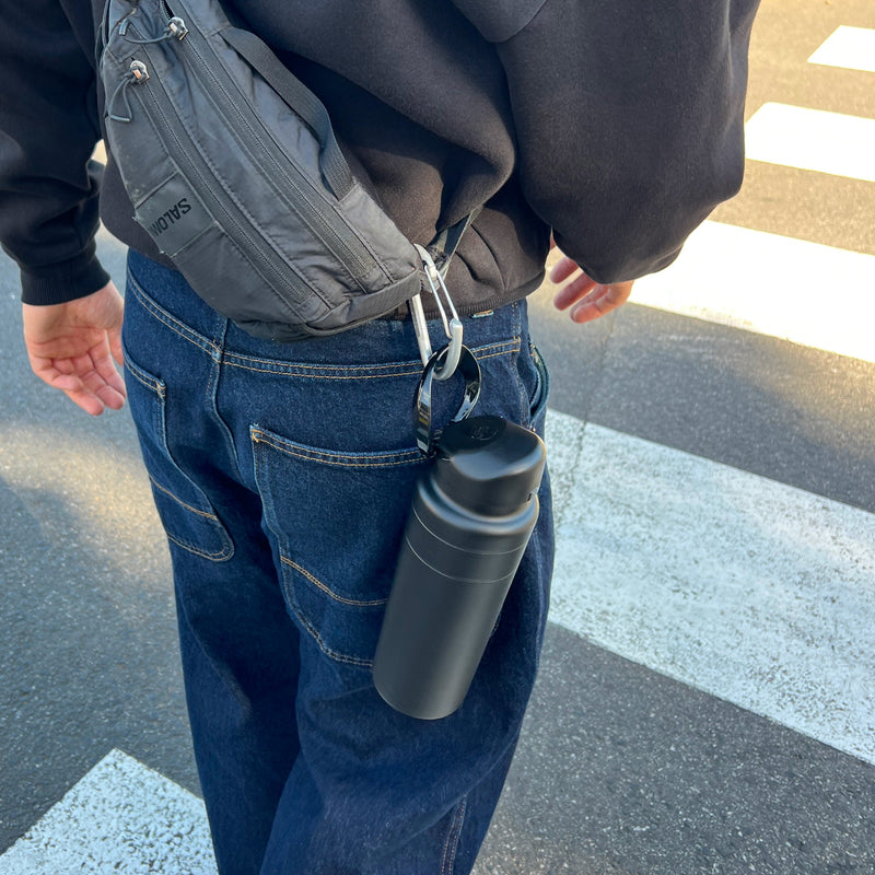 Ora Insulated Water Bottle - 700ml | Black
