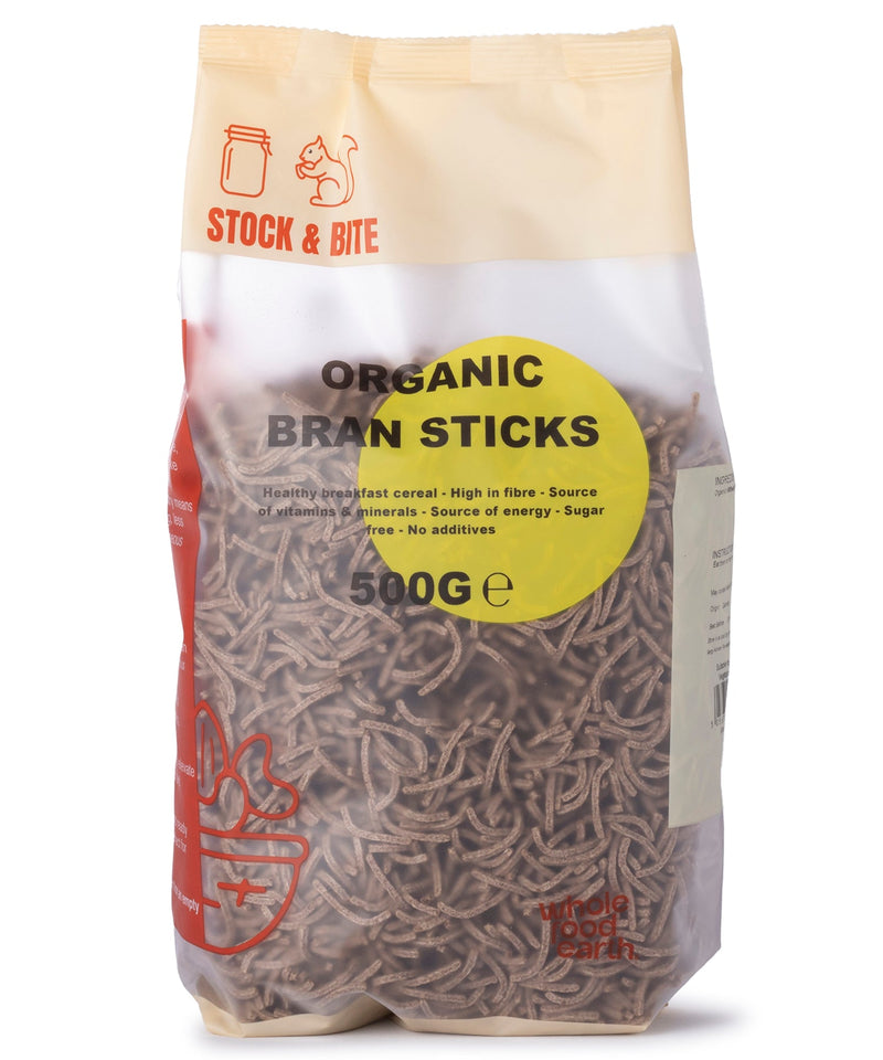 Organic Bran Sticks - Stock & Bite - 500g