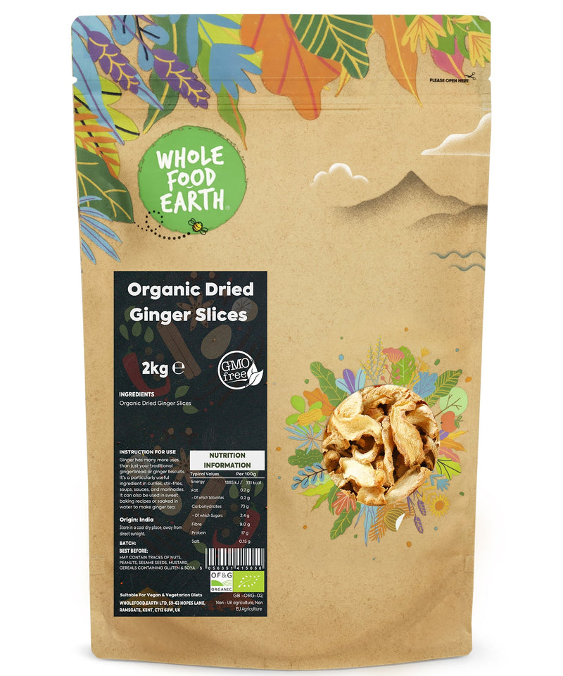 Organic Ginger Slices