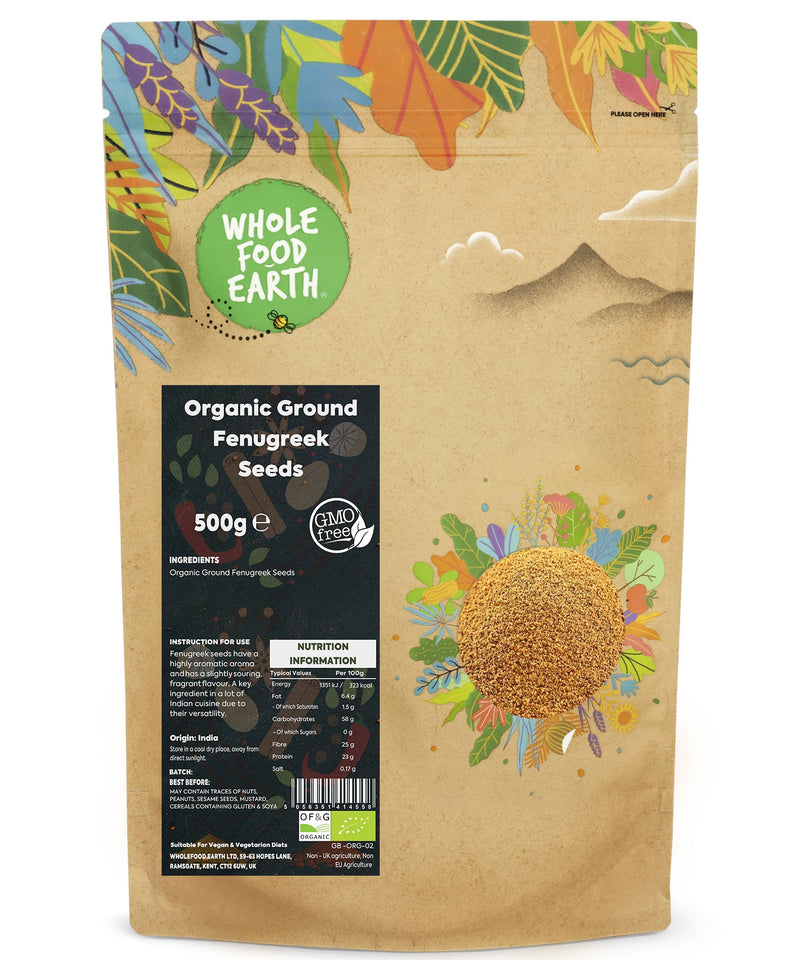 Organic Ground Fenugreek Seeds