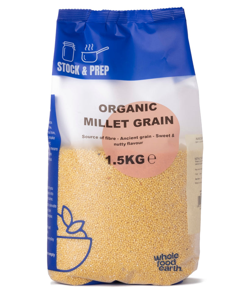 Organic Millet Grain - Stock & Prep - 1.5kg