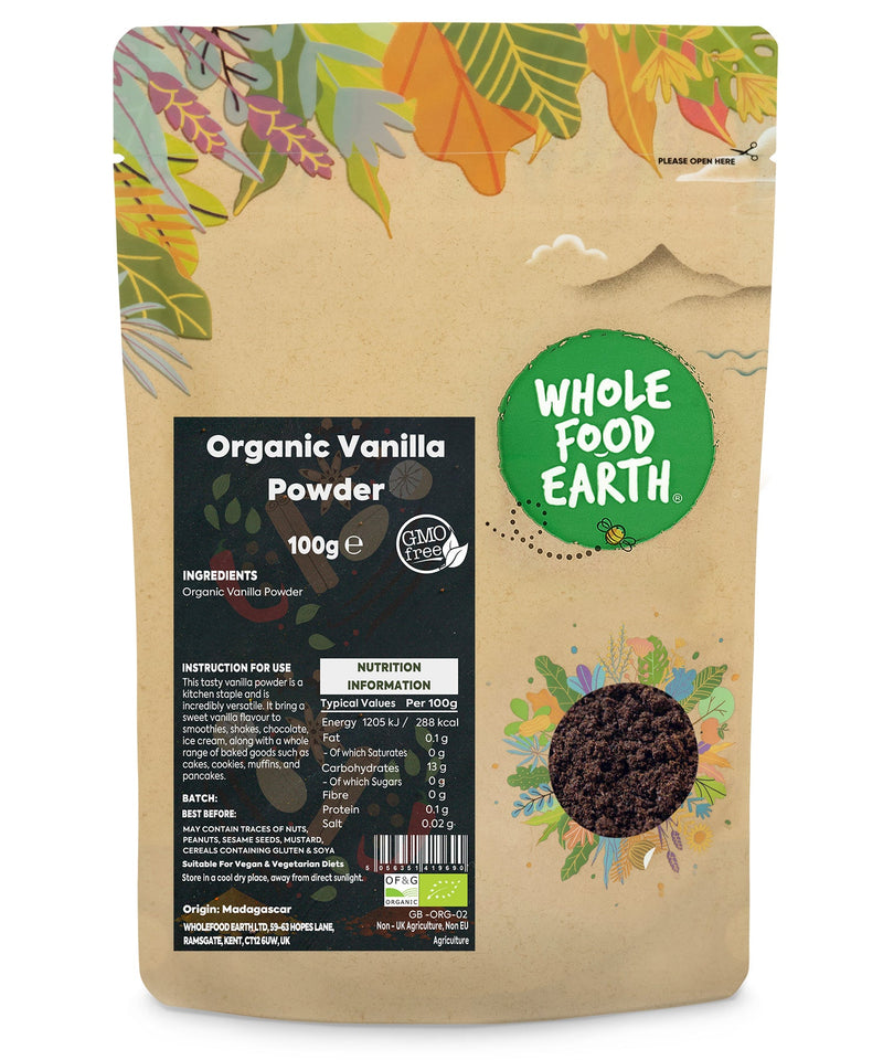 Organic Vanilla Powder