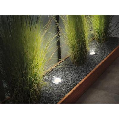 Outdoor Plug & Shine Round Floor Individual Spotlight