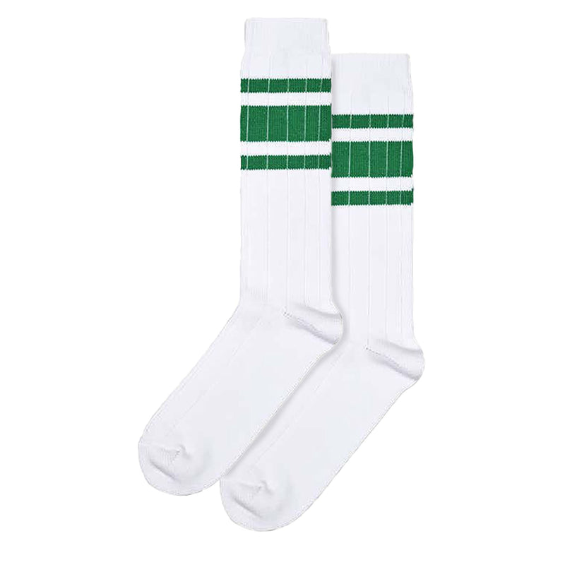 Classic Striped Chunky Rib Sport Socks for Men and Women