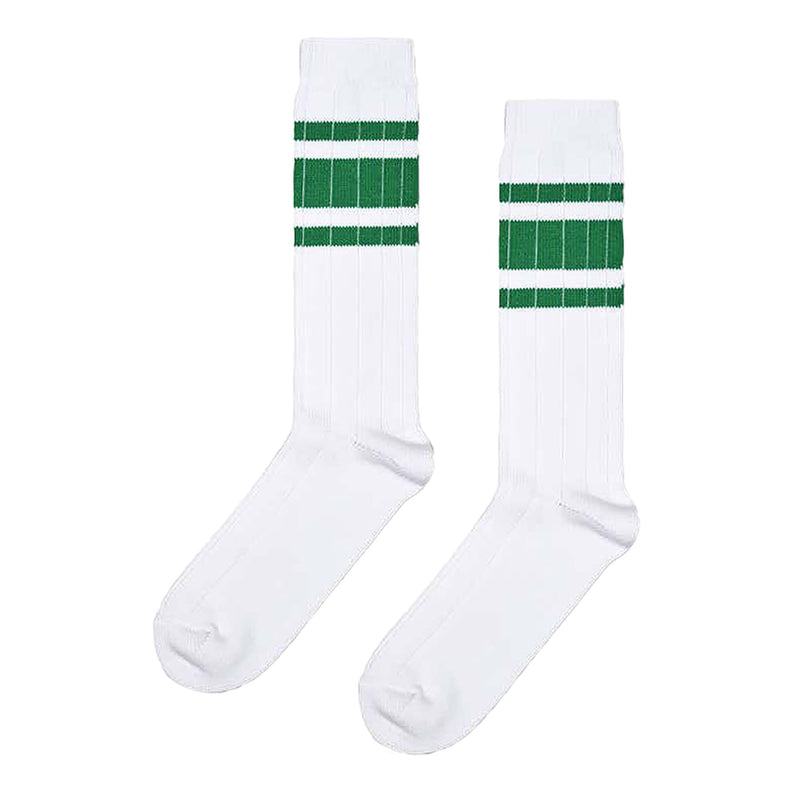 Classic Striped Chunky Rib Sport Socks for Men and Women