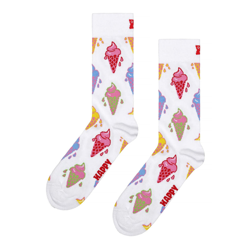 Multi Coloured Ice Cream Design Socks for Men and Women